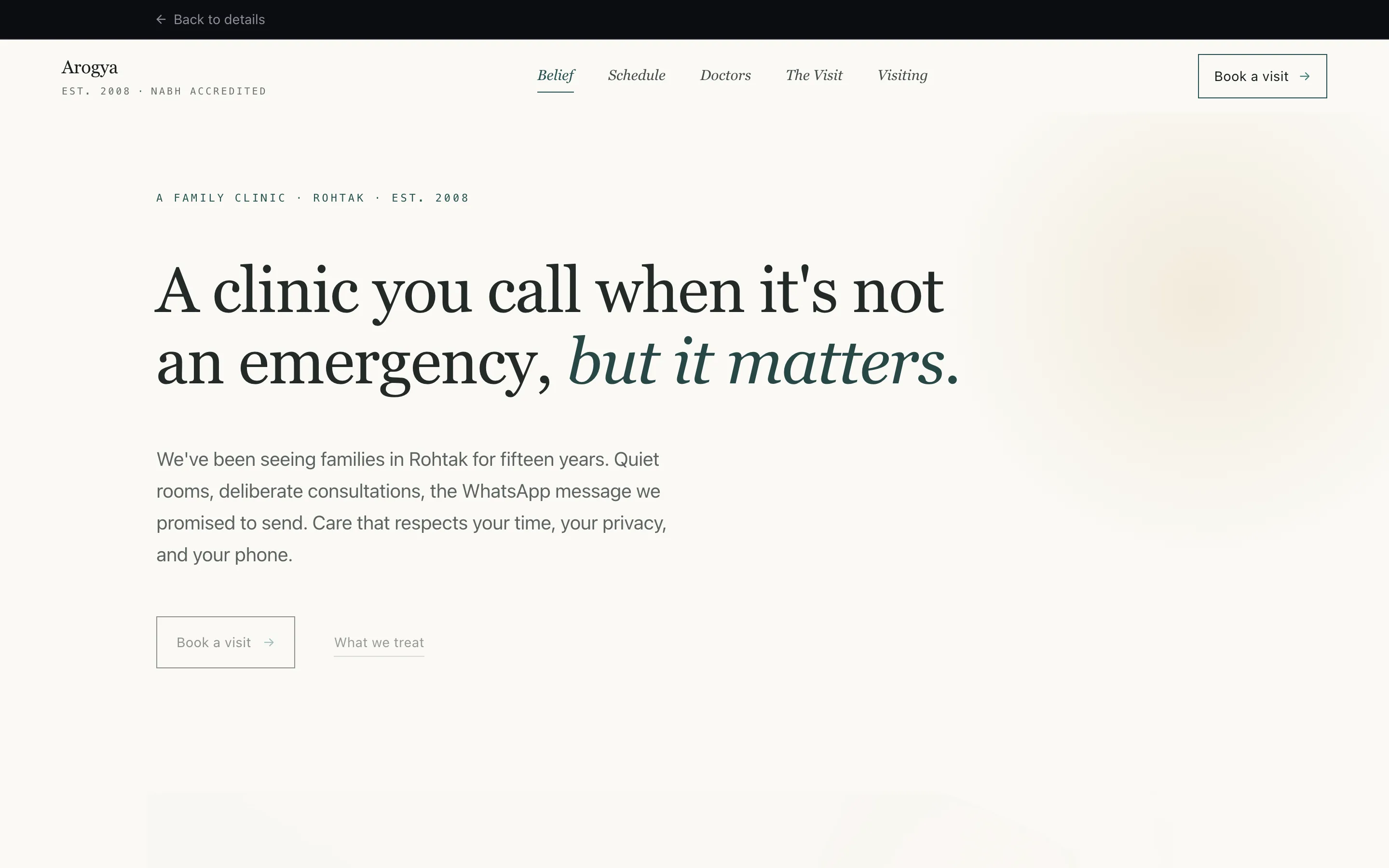 Patient-First Care Platform — system overview