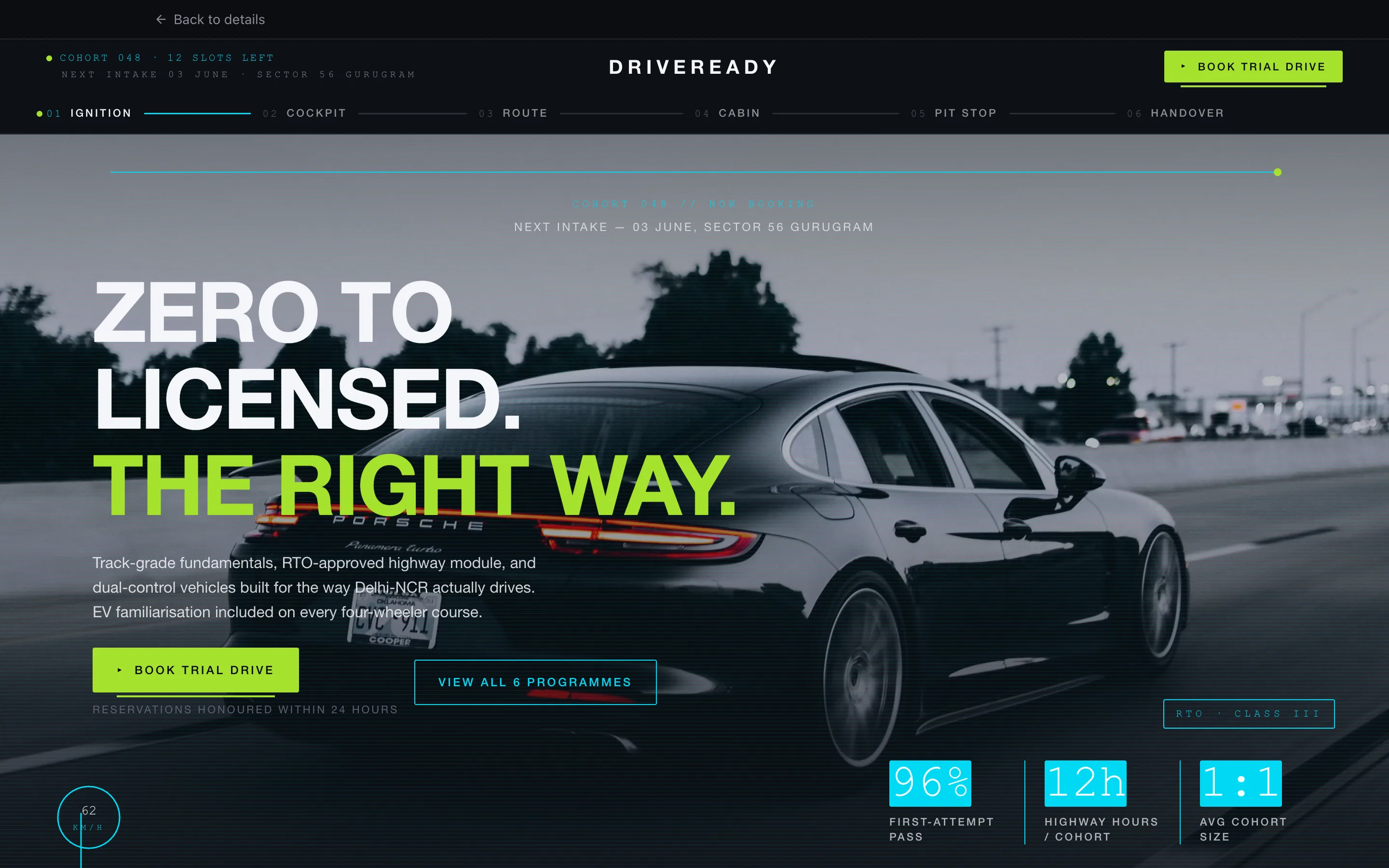 Driving School Management System — system overview