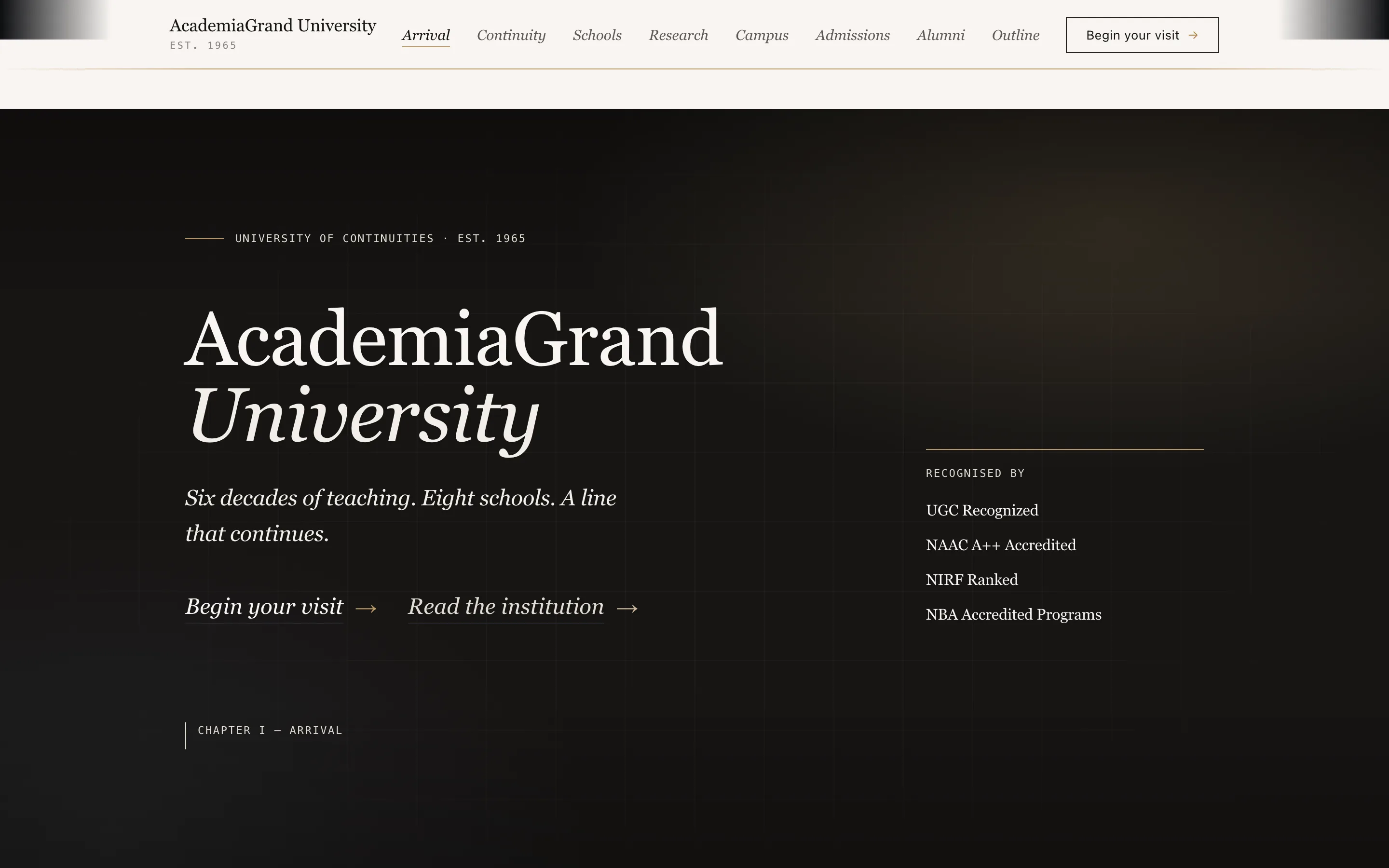 University Digital System — system overview